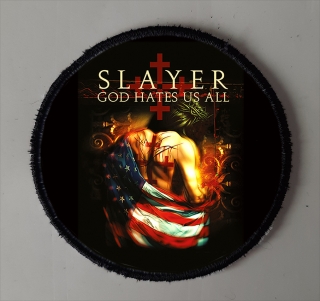 Nášivka sub.kulatá-Slayer 02
