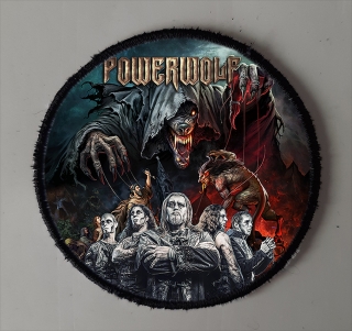 Nášivka sub.kulatá-Powerwolf 02