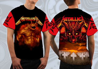 Tričko Full print-Metallica 2