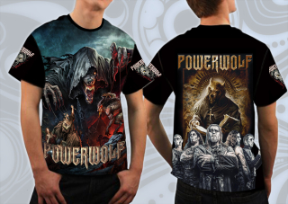 Tričko Full print-Powerwolf