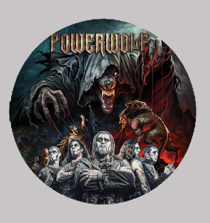 Nažehlovačka kulatá-Powerwolf 1