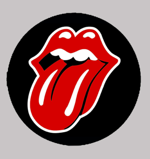 Nažehlovačka kulatá-Rolling Stones
