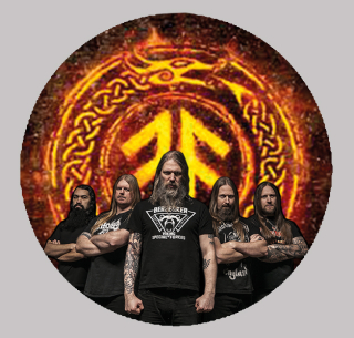 Nažehlovačka kulatá-Amon Amarth 2