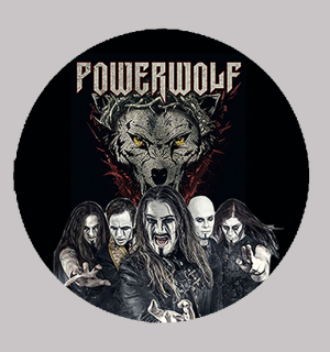 Nažehlovačka kulatá-Powerwolf 2