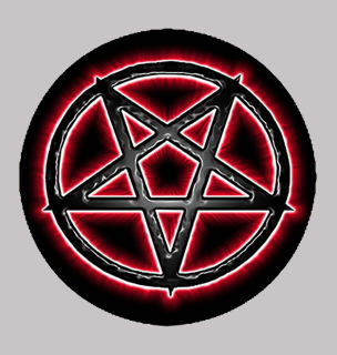Nažehlovačka kulatá-Pentagram