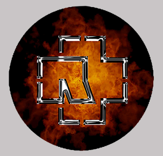 Nažehlovačka kulatá-Rammstein 1