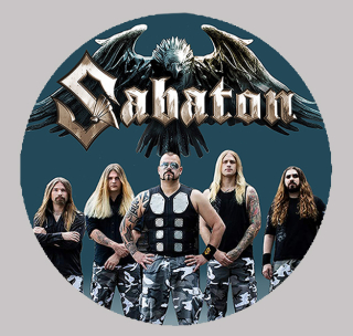 Nažehlovačka kulatá-Sabaton 2