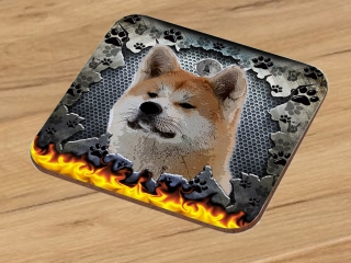 Podtácek-Akita-inu