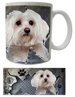 Dog hrnek-Maltézský psík