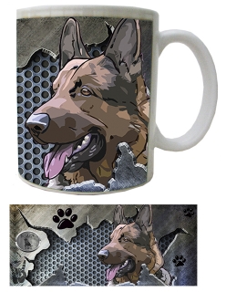 Dog hrnek-Německý ovčák