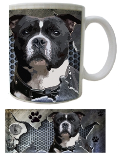 Dog hrnek-Stafordšírský bulteriér