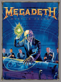 Nášivka Záda-Megadeth