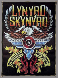 Nášivka Záda-Lynyrd Skynyrd
