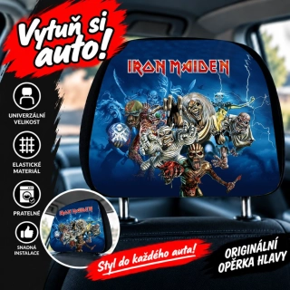 Opěrka hlavy-Iron Maiden 3