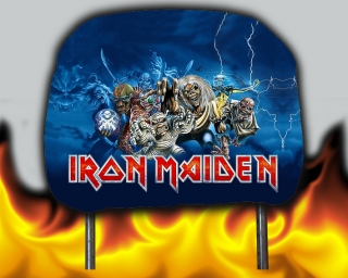 Opěrka hlavy-Iron Maiden 3