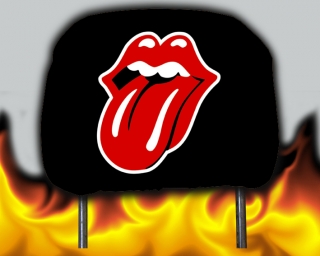 Opěrka hlavy-Rolling stones