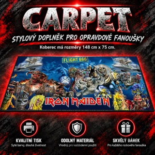 Carpet-Iron Maiden 666