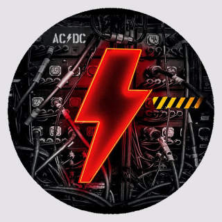 Nažehlovačka kulatá-Acdc 3