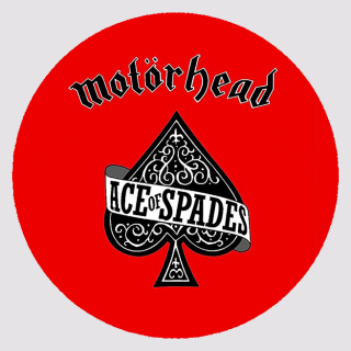 Nažehlovačka kulatá-Ace of spades