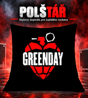 Polštář -Green Day