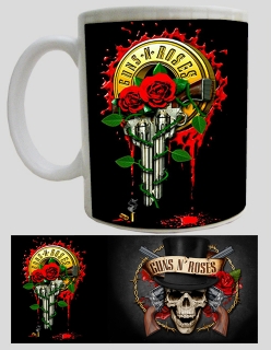 Hrnek-Guns and roses
