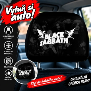 Opěrka hlavy-Black Sabbath