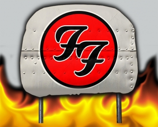Opěrka hlavy-Foo Fighter