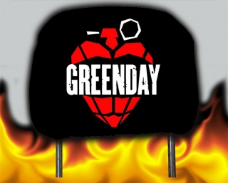 Opěrka hlavy-Green Day