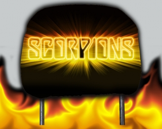 Opěrka hlavy-Scorpions