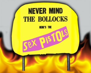 Opěrka hlavy-Sex Pistols