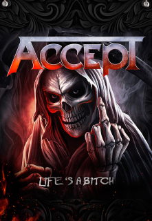Textilní vlajka-Accept Life