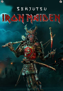 Textilní vlajka-Iron Maiden Senjutsu 1