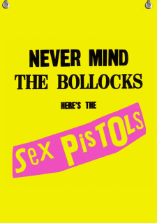 Textilní vlajka-Sex Pistols