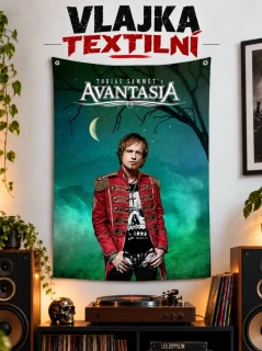 Textilní vlajka-Avantasia