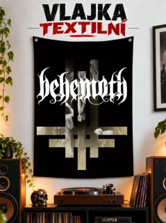 Textilní vlajka-Behemoth