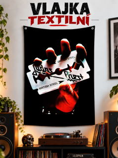 Textilní vlajka-Judas Priest