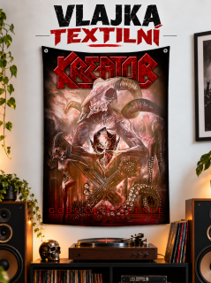 Textilní vlajka-Kreator