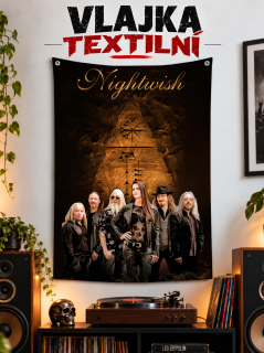 Textilní vlajka-Nightwish