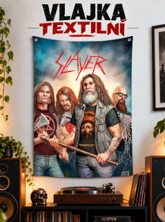 Textilní vlajka-Slayer 2