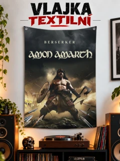 Textilní vlajka-Amon Amarth