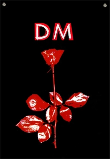 Textilní vlajka-Depeche Mode