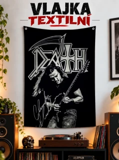 Textilní vlajka-Death 2