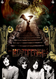 Textilní vlajka-Led Zeppelin 2