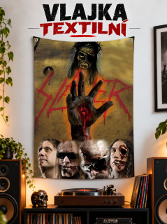 Textilní vlajka-Slayer 4