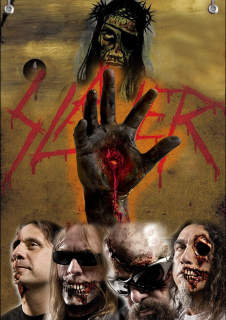 Textilní vlajka-Slayer 4
