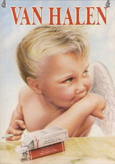 Textilní vlajka-Van Halen