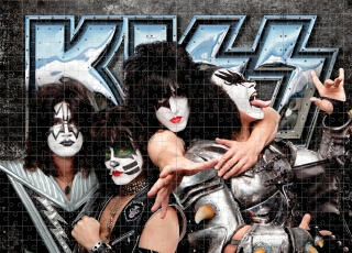 Puzzle big-Kiss