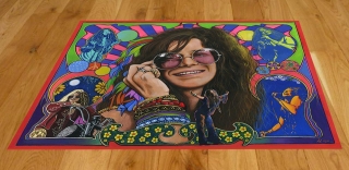 Ubrus střední-Janis Joplin