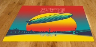 Ubrus střední-Led Zeppelin