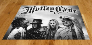 Ubrus střední-Motley Crue